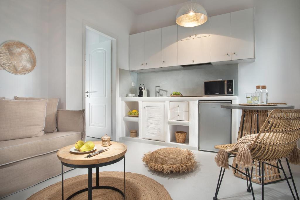 Kuchyň nebo kuchyňský kout v ubytování Perla Suites - Delmar Collection