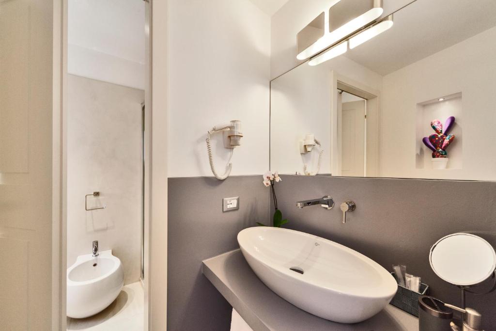 Koupelna v ubytování Sciala Ortigia B&B