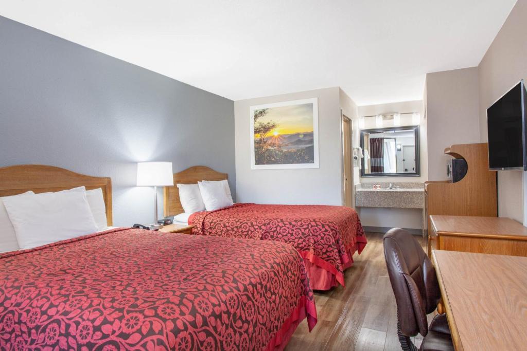 Days Inn by Wyndham Clinton - Laurens I-26 - Chambre Double Avec 2 Lits Doubles - Non-Fumeurs