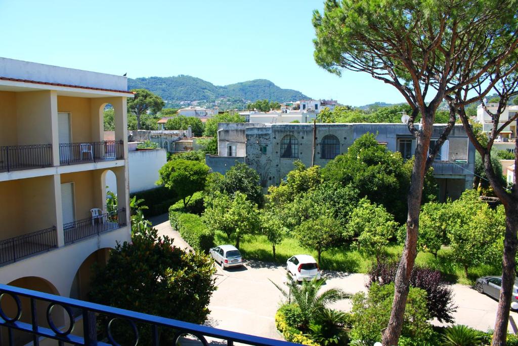 Widok na góry z tego hotelu