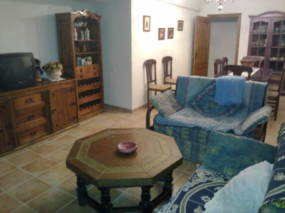 Posezení v ubytování Casas Cueva Paloma