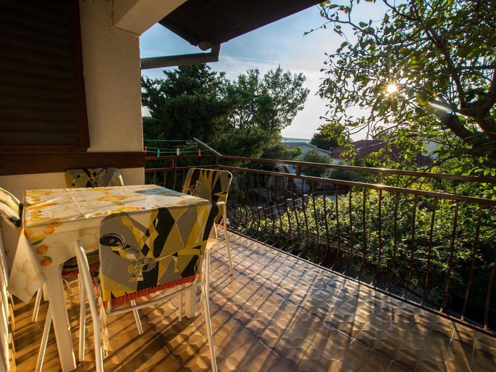Balkón alebo terasa v ubytovaní Studio in Starigrad-Paklenica 6852