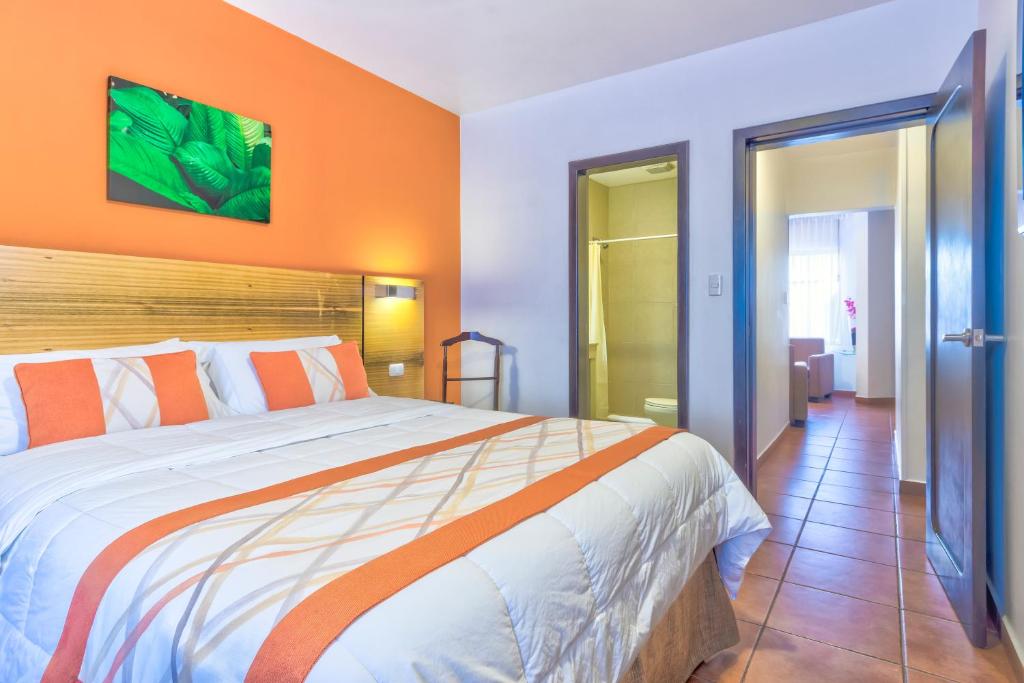 Krevet ili kreveti u jedinici u okviru objekta Hotel Residence Inn Suites Cristina