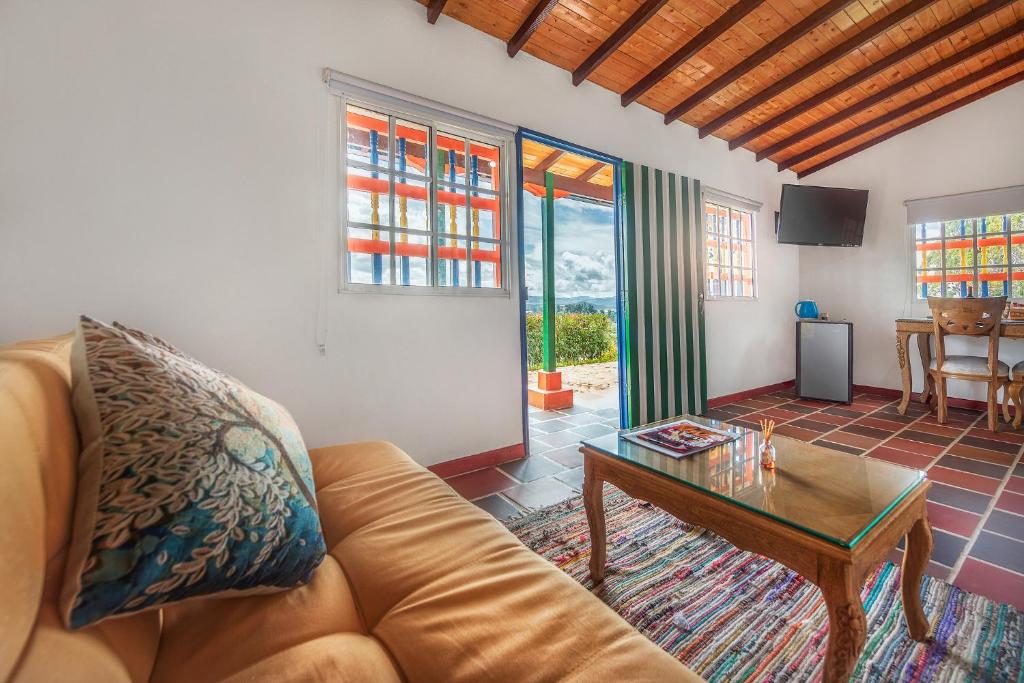 Posezení v ubytování Hotel Zocalo Campestre