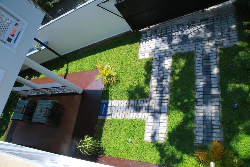 Zahrada ubytování Aken villa