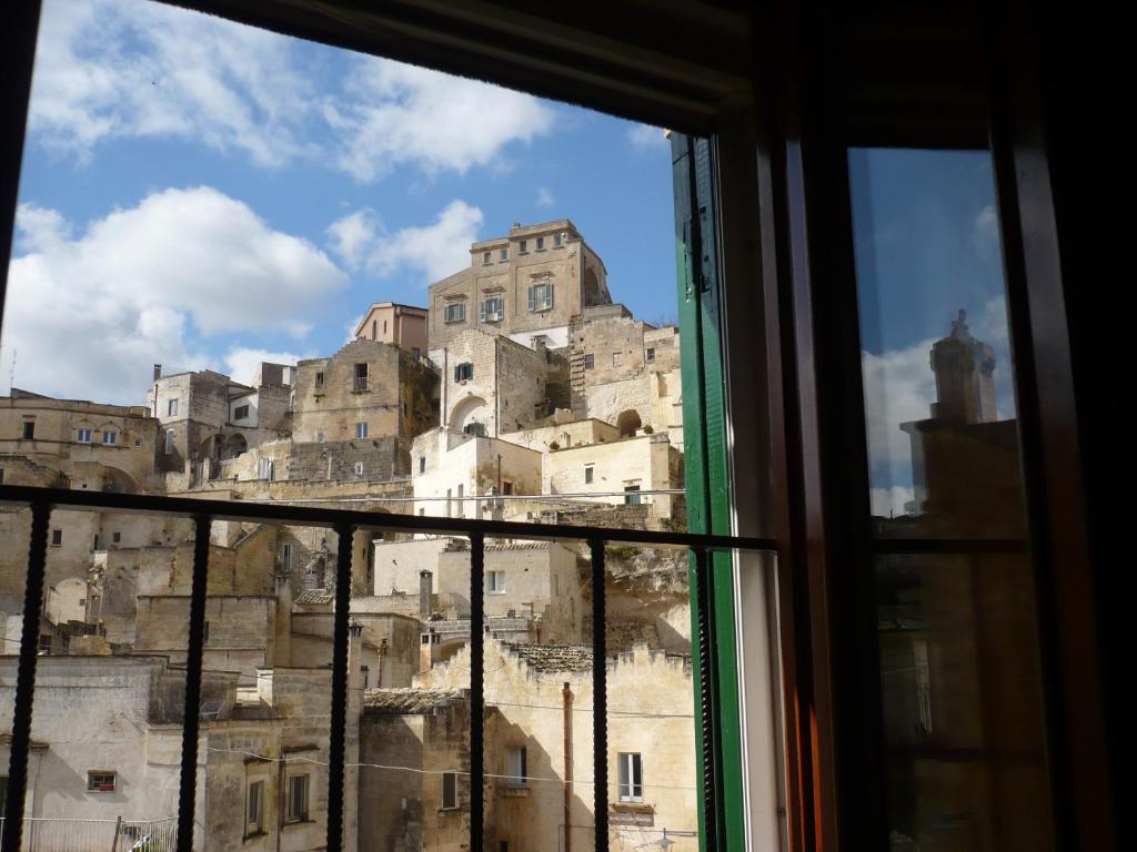 Nespecifikovaný výhled na destinaci Matera nebo výhled na město při pohledu z bed and breakfast