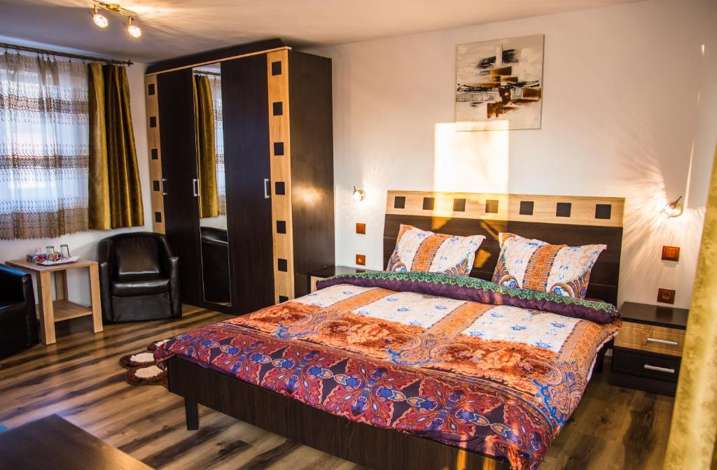 Pensiunea SilvAnka - Habitación Doble De Lujo Con Balcón