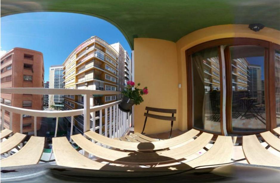 A balcony or terrace at Apartamento Rivera#2