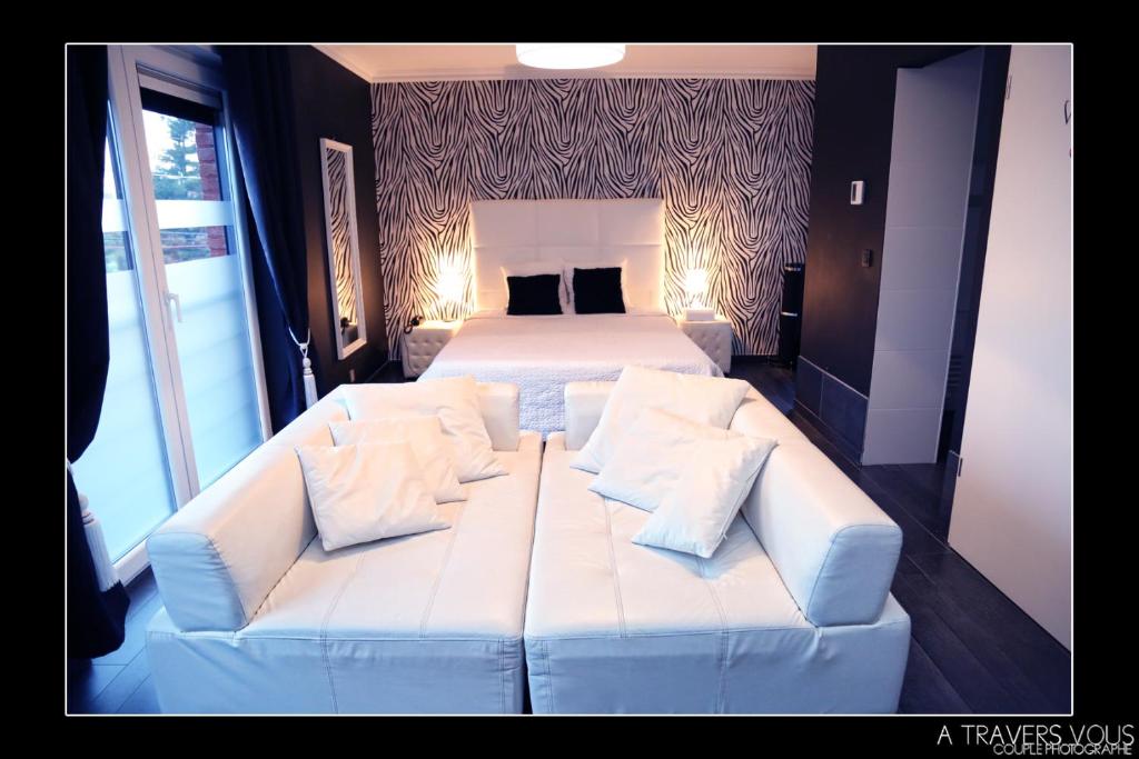 Posezení v ubytování V E R O N E - Rooms & Suites - Liège - Rocourt