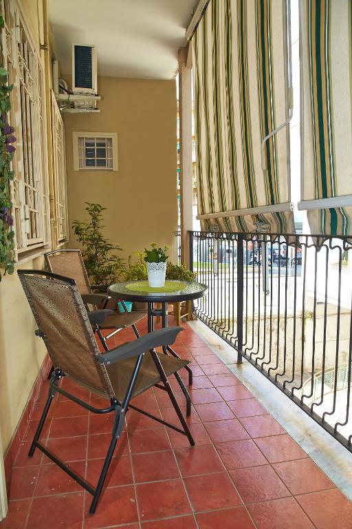 Balkon lub taras w obiekcie DIVAS appartamento