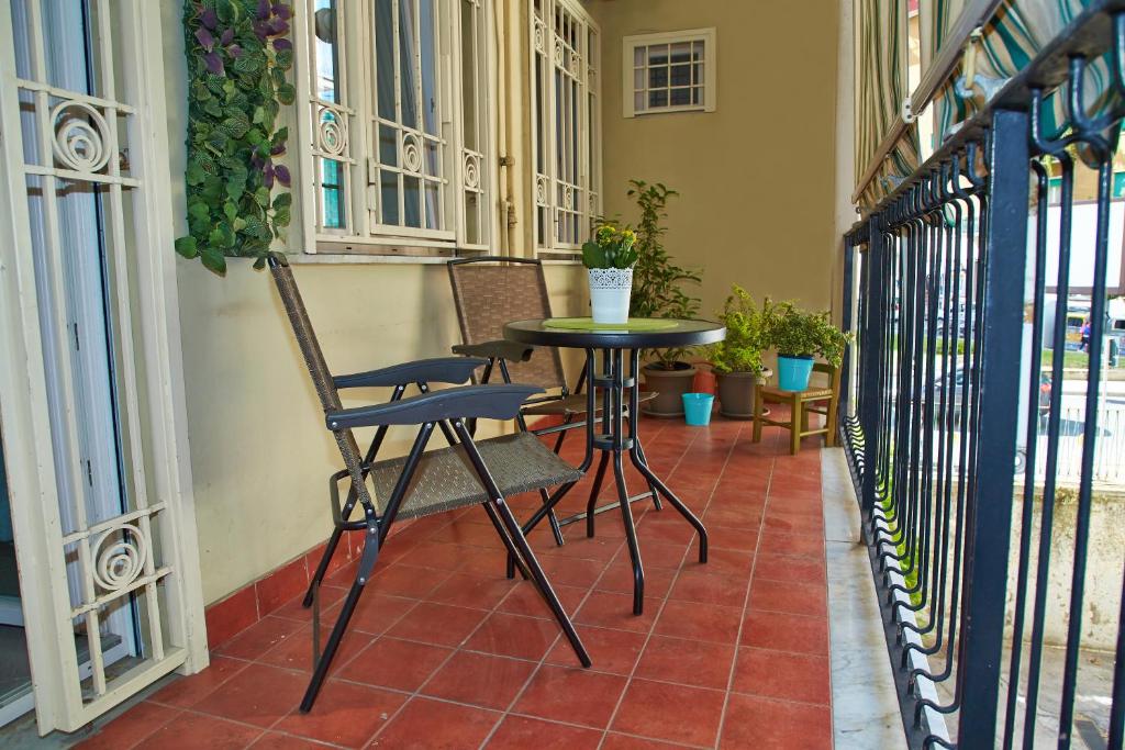 Balkon lub taras w obiekcie DIVAS appartamento