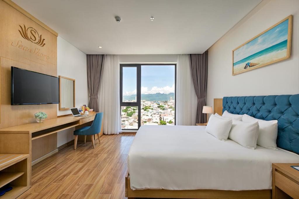 Phòng Deluxe Giường Đôi Nhìn Ra Thành Phố