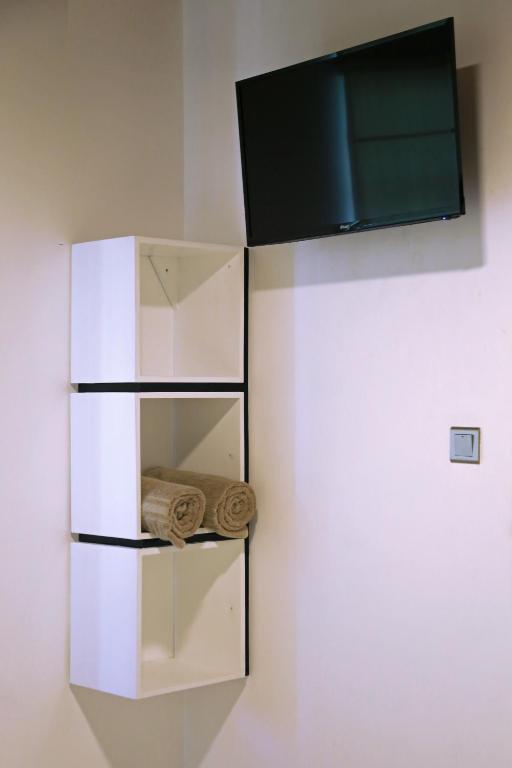 TV a/nebo společenská místnost v ubytování The Branch B&B
