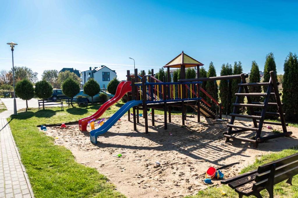 Detský kútik v ubytovaní Apartament Przy Klifach