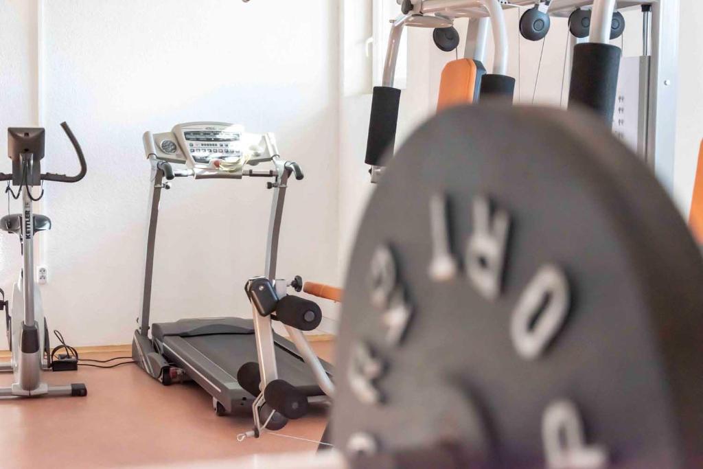 Posilňovňa alebo fitness centrum v ubytovaní Apartament Przy Klifach
