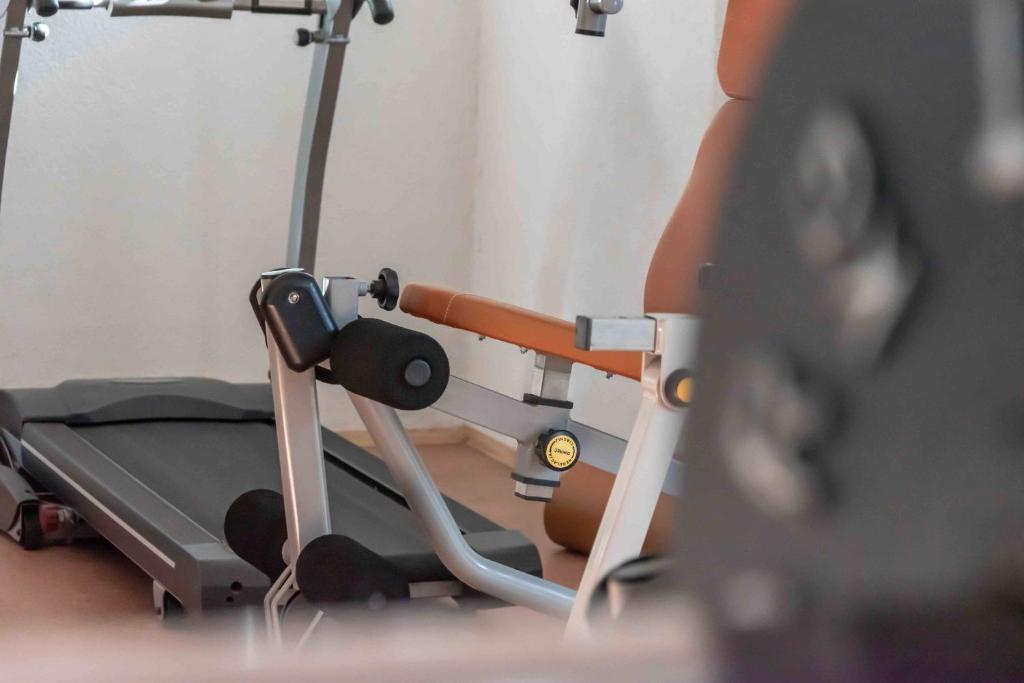 Posilňovňa alebo fitness centrum v ubytovaní Apartament Przy Klifach