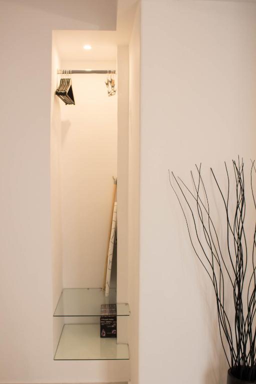 A bathroom at Super Stylish Apartments in Syntagma Square!
