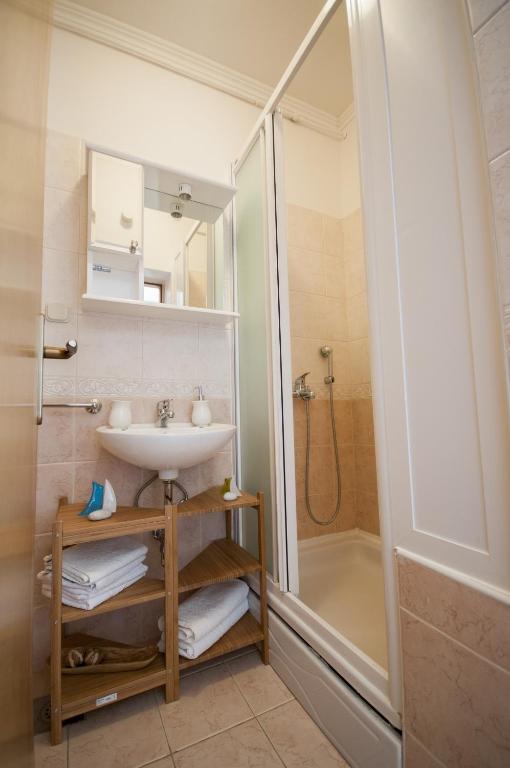 Kúpeľňa v ubytovaní Župa Dubrovačka Guest House