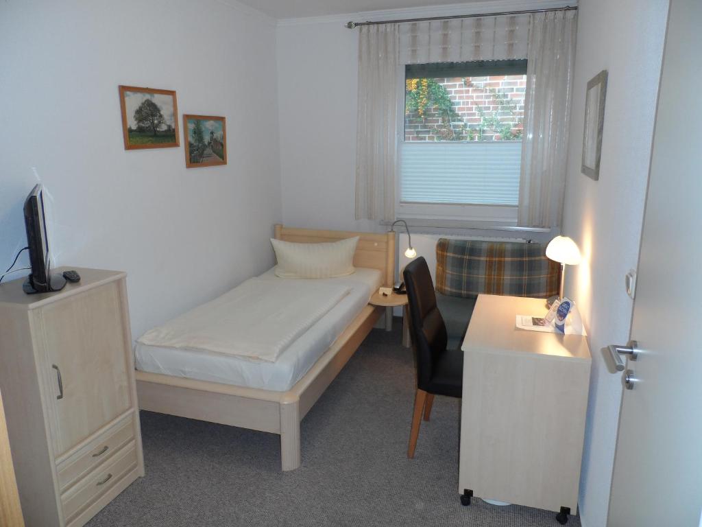 Postel nebo postele na pokoji v ubytování Hotel Waldquelle