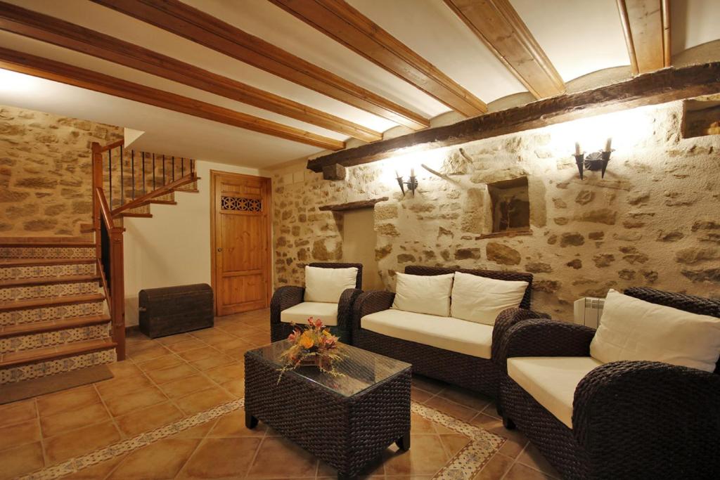 Posezení v ubytování Apartamentos Santa Agueda