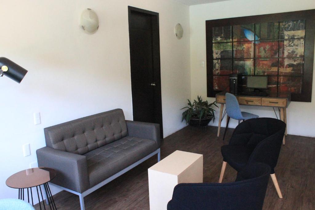 Posezení v ubytování Hotel Ros Gaud