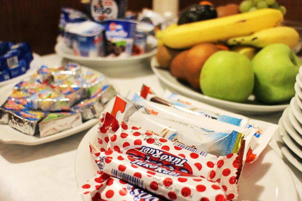 Jedlo v ubytovaní bed & breakfast alebo blízkom okolí