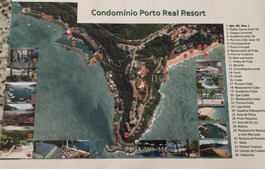  Apto no Condominio Porto Real Resort