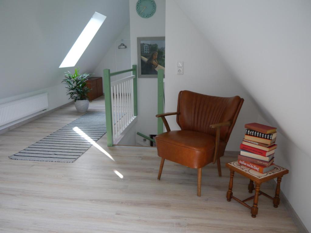 Posezení v ubytování Kunst und Meer