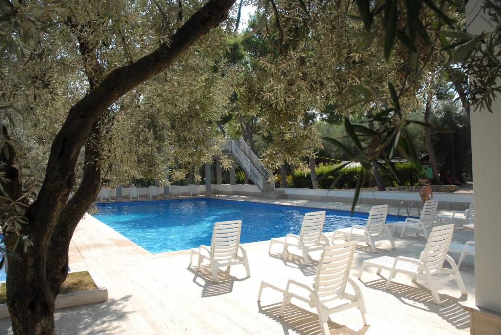 Bazén v ubytování Villaggio Hotel Ripa nebo v jeho okolí