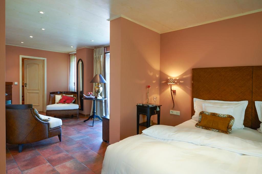 Postel nebo postele na pokoji v ubytování Hotel VILLINO