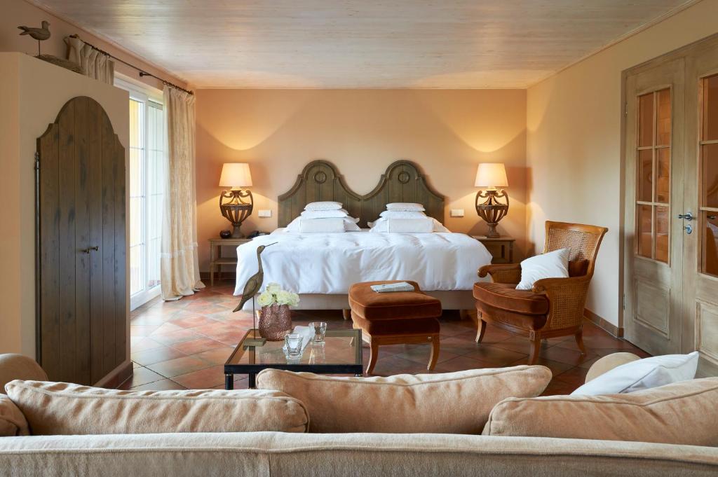 Postel nebo postele na pokoji v ubytování Hotel VILLINO