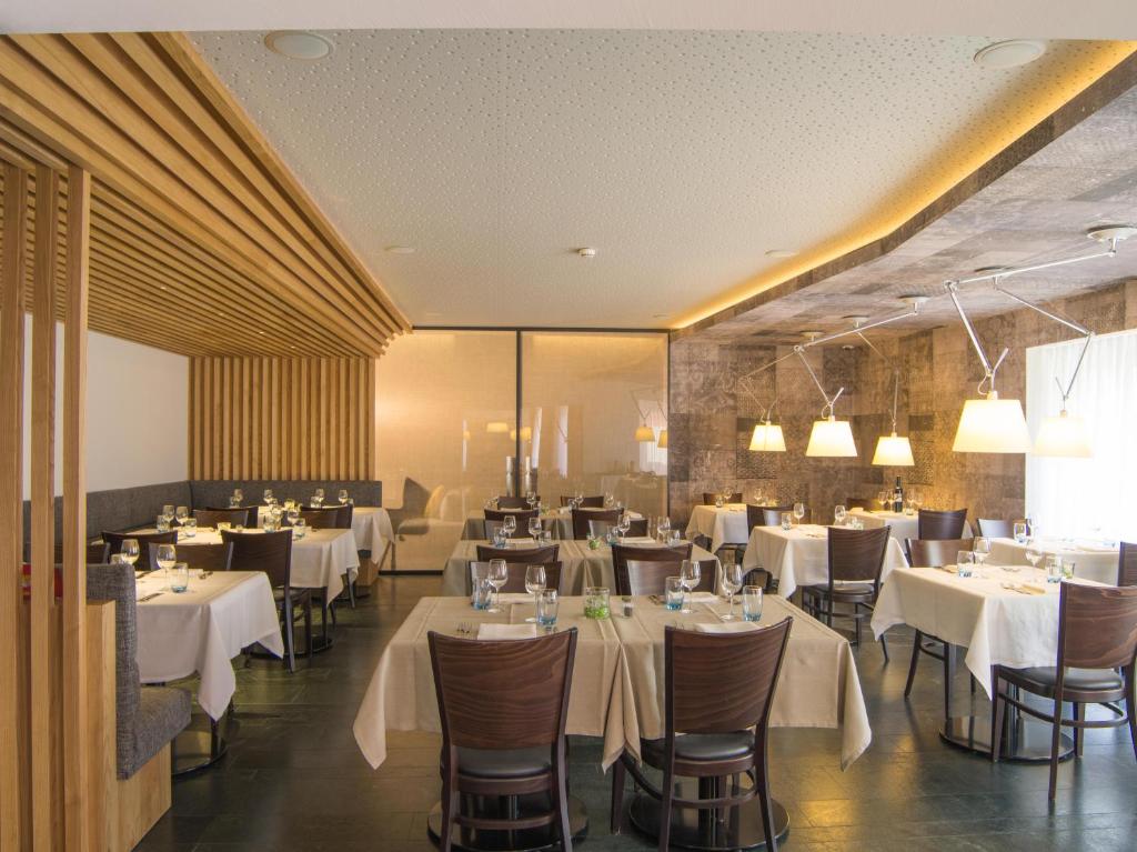 Restaurace v ubytování Albergo Croce Bianca