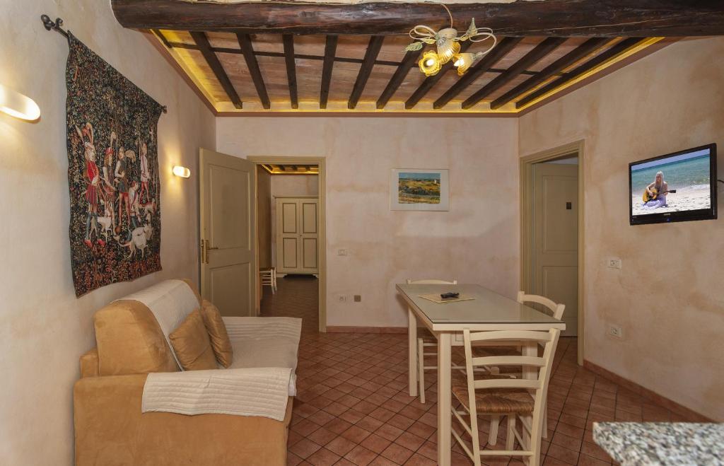 Posezení v ubytování Hotel Villa Cheli