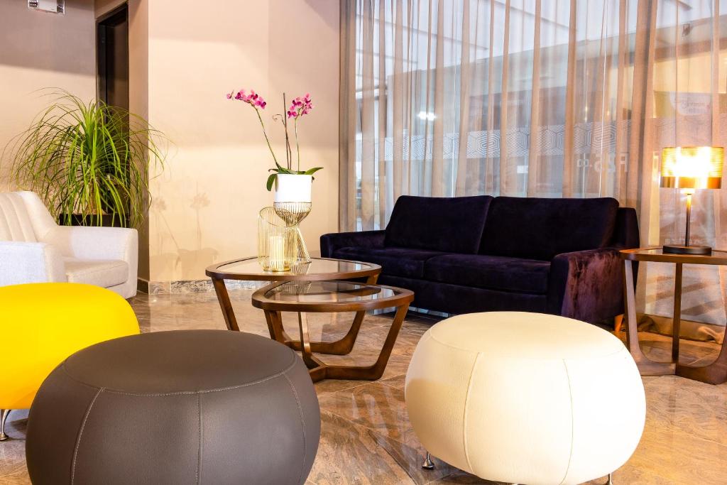 Posezení v ubytování Hotel F25