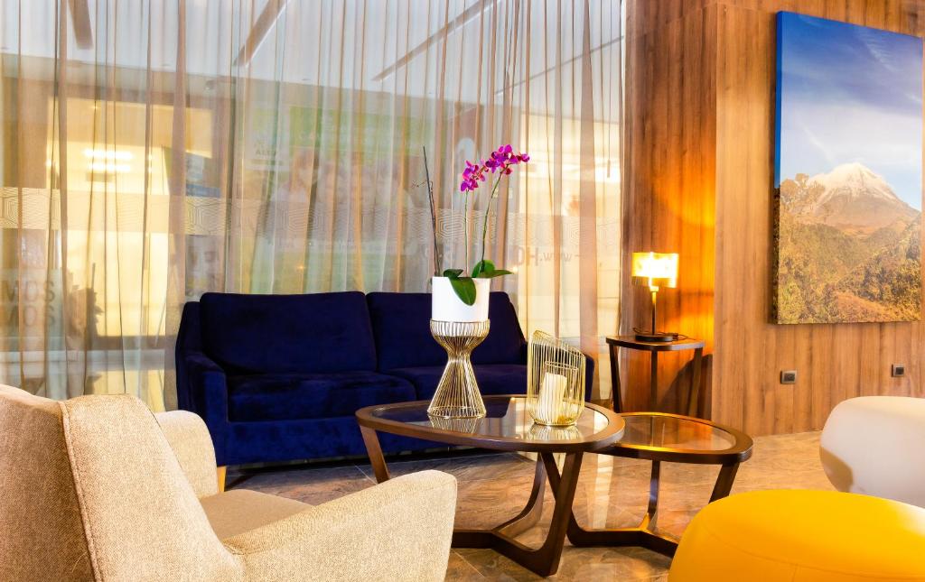 Posezení v ubytování Hotel F25