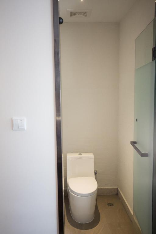 Koupelna v ubytování Vangen Hotel