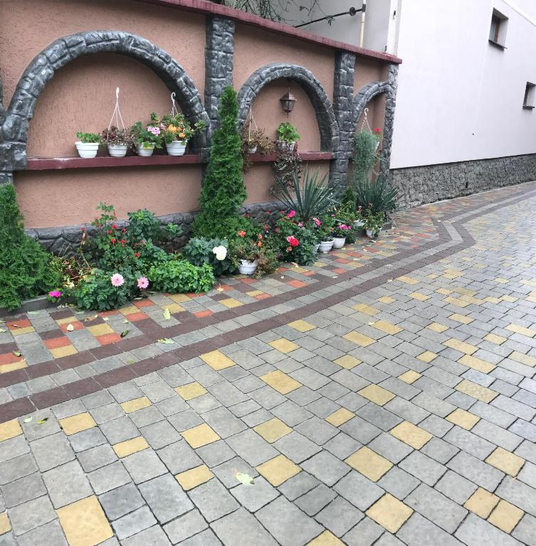 Zahrada ubytování Guest House Zhanna