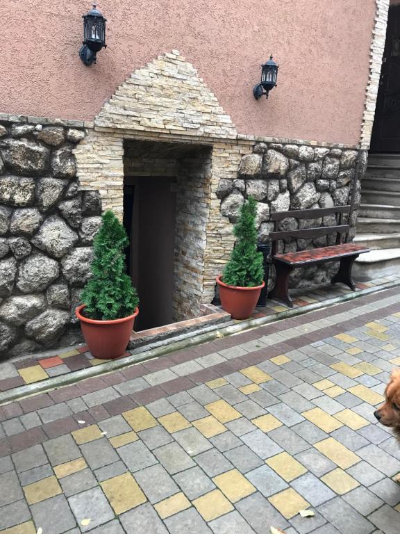 Budova, kde se penzion nachází