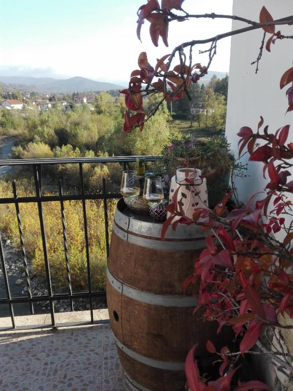 Balkón nebo terasa v ubytování B&B Borgo Cortese
