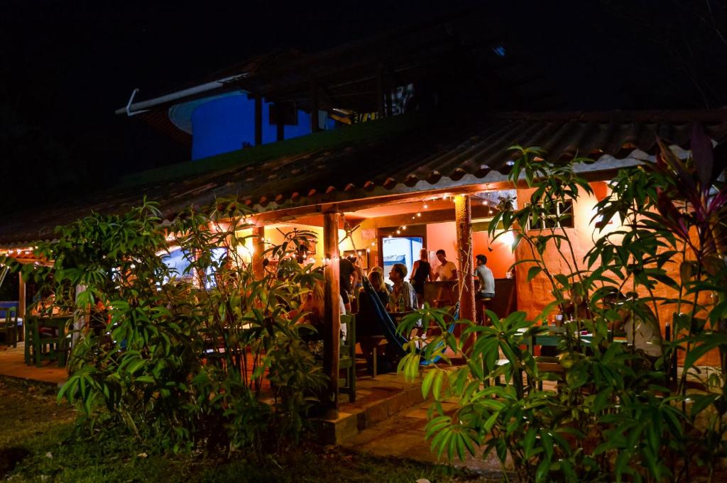 Zahrada ubytování Casa Maya