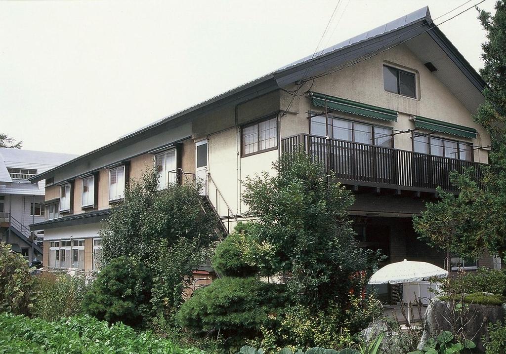 Budova, kde se ryokan nachází