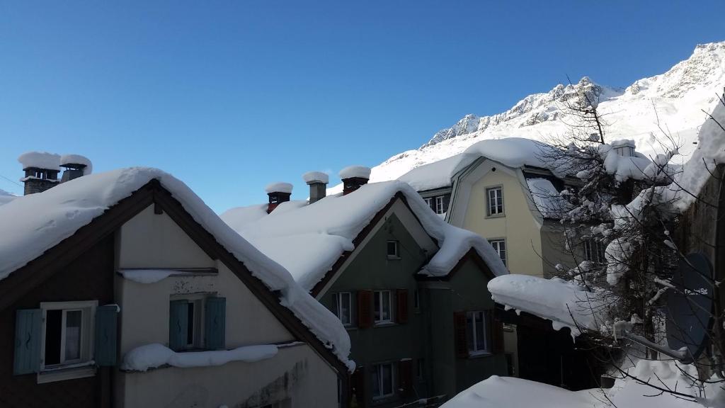 Nespecifikovaný výhled na hory nebo výhled na hory při pohledu z apartmánu
