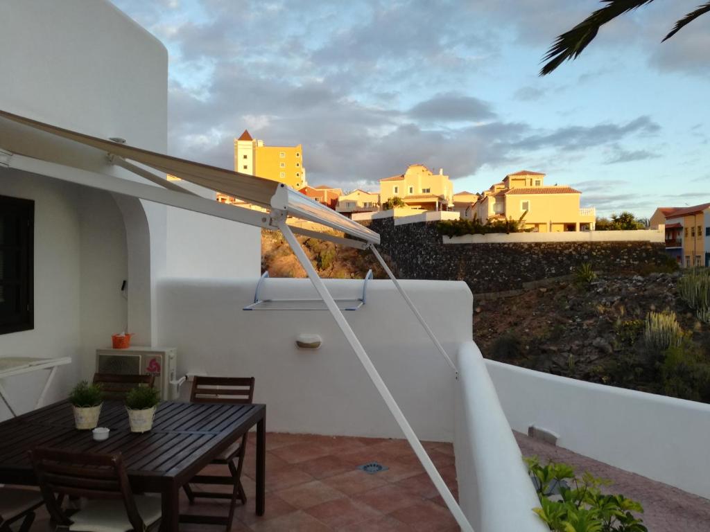 Balkón alebo terasa v ubytovaní Adeje Paradise en Tenerife Sur