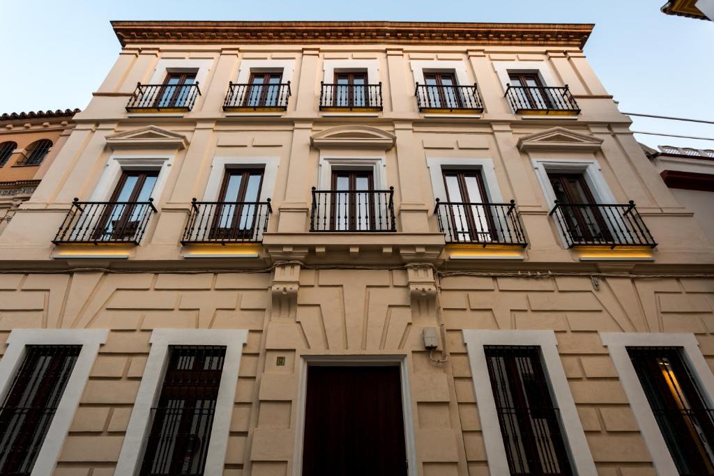 Budynek, w którym mieści się apartament