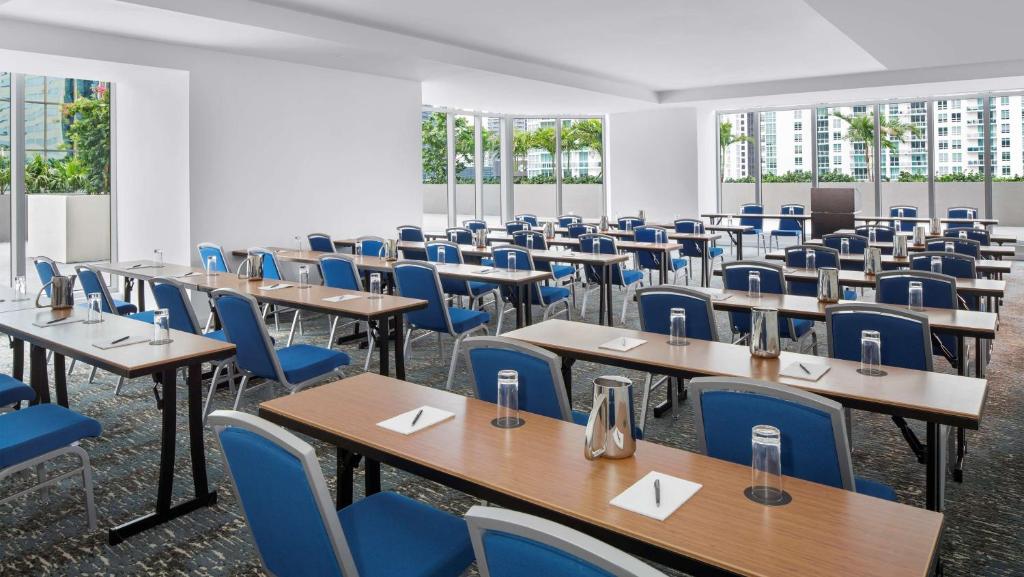 Restaurace v ubytování Hyatt Centric Brickell Miami