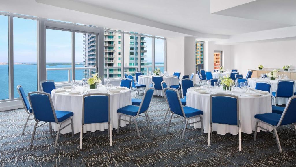 Restaurace v ubytování Hyatt Centric Brickell Miami