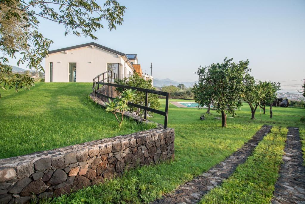 Zahrada ubytování AGRO Sicily