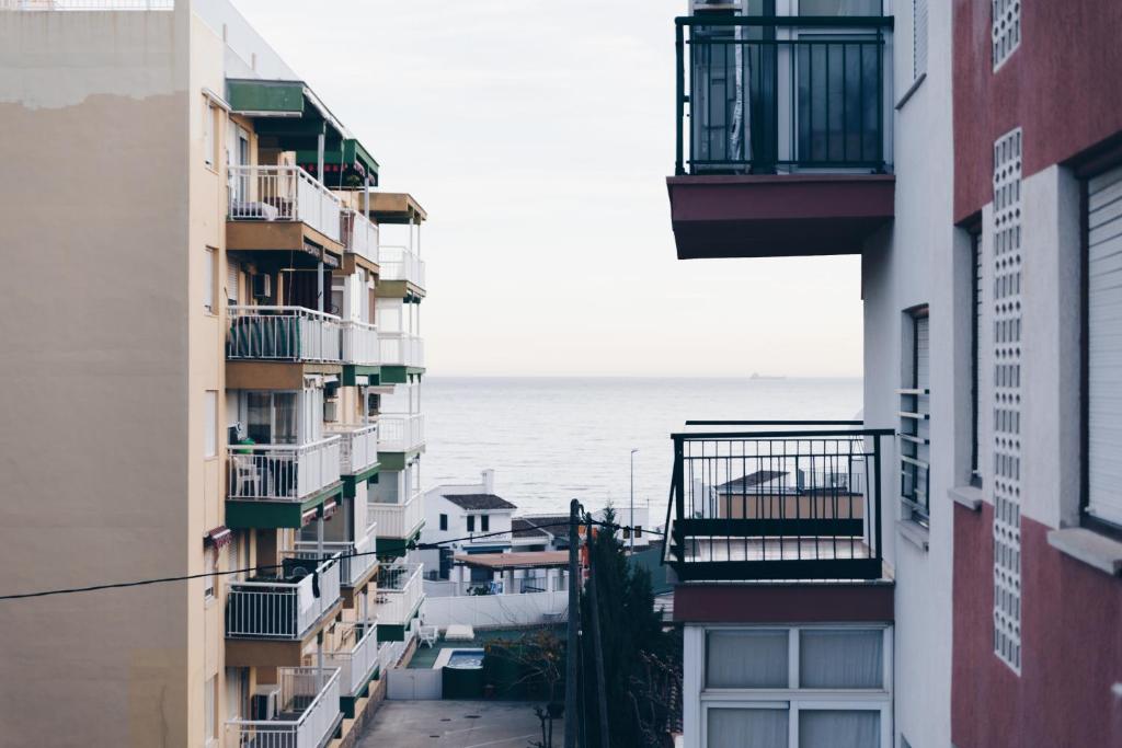 Nespecifikovaný výhled na moře nebo výhled na moře při pohledu z apartmánu