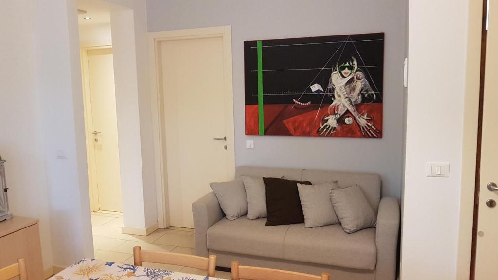 Posezení v ubytování Villa Gardenia