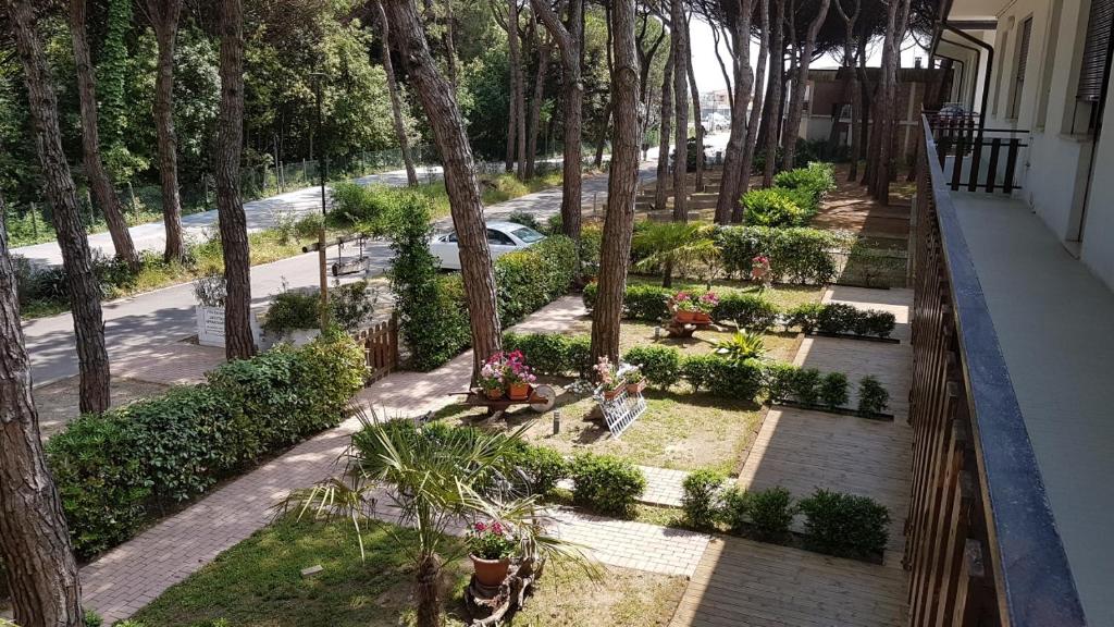Zahrada ubytování Villa Gardenia